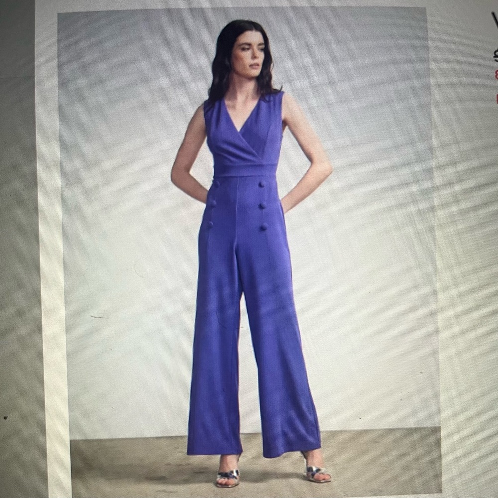 1 purple- size S- 1 M white jumpsuits